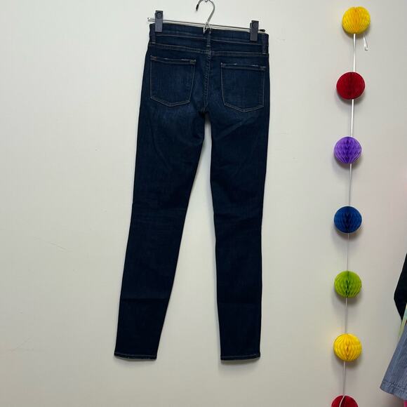 FRAME Le Skinny De Jeanne Jeans In Los Feliz Wash Size 25 Pants - Picture 2 of 7